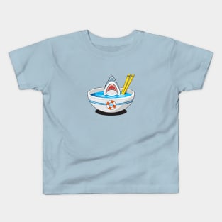 Jaws ramen Kids T-Shirt